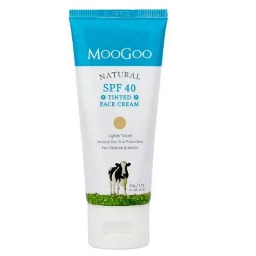 MOOGOO SPF 40 Tinted Face Cream